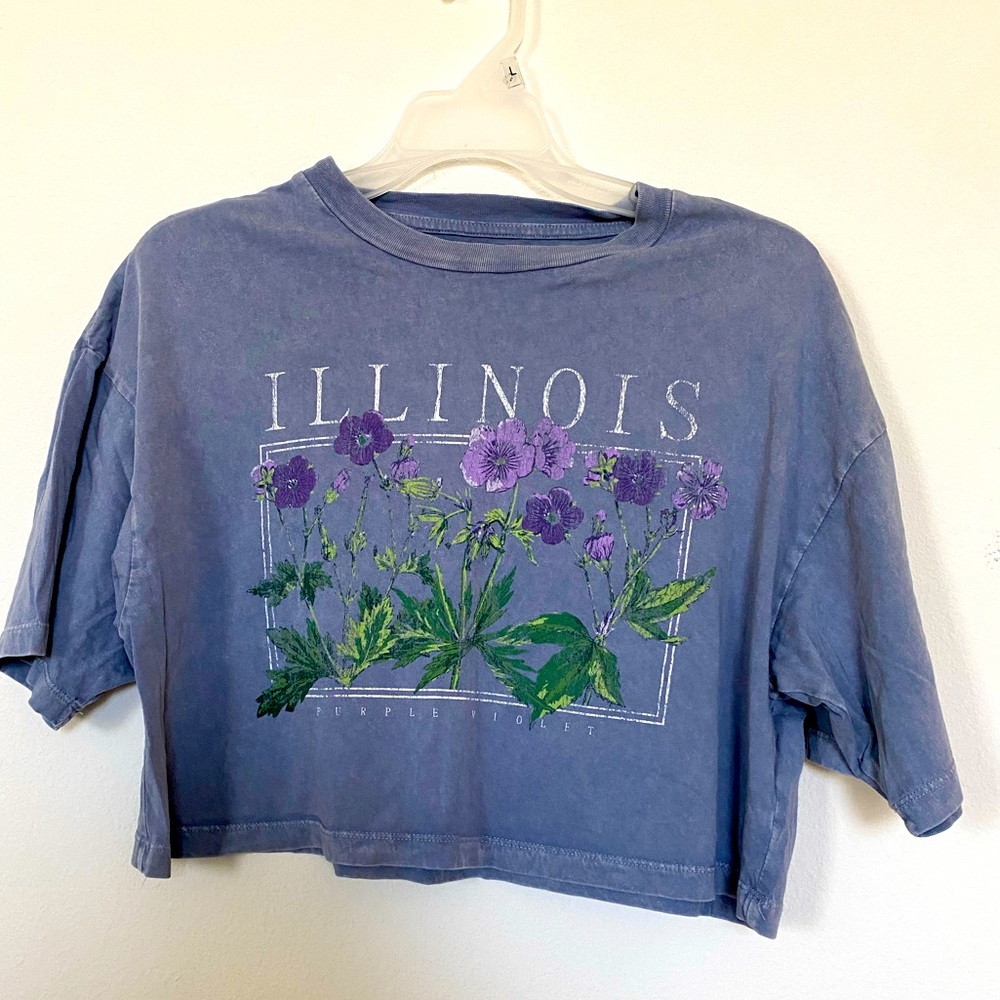 Crop top tee